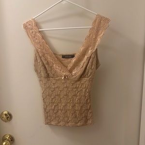 Tan dress up tank